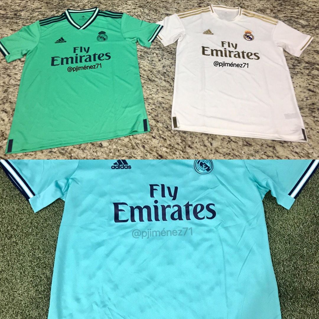 Real Madrid 19-20 Home, Away & Third Kits Leaked - Release Dates ...